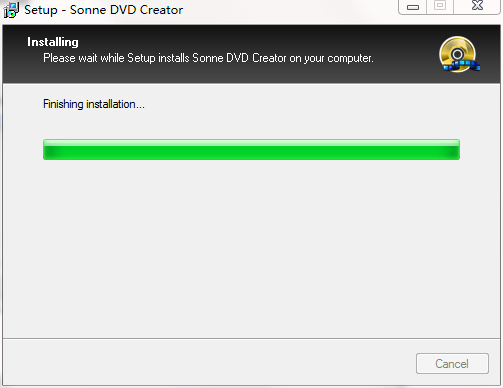 Screenshot of Sonne DVD Creator