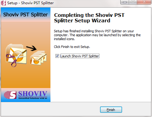 Shoviv PST Splitter screenshot