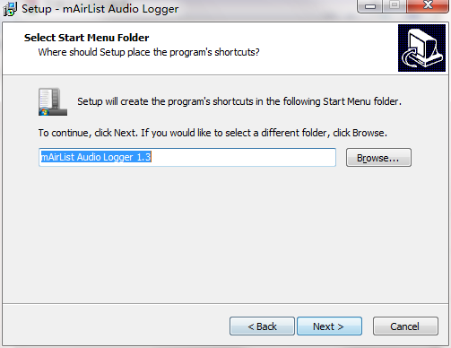 Screenshot of mAirList Audio Logger