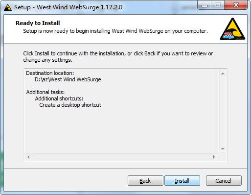 Screenshot of West Wind WebSurge