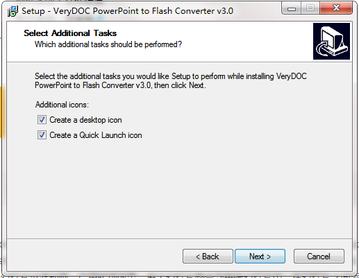 VeryPDF PowerPoint to Flash Converter screenshot