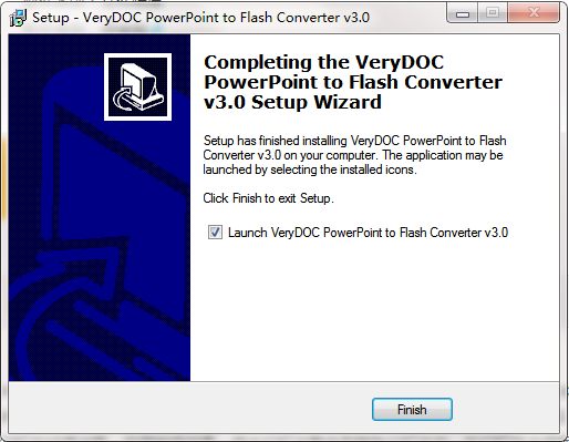 VeryPDF PowerPoint to Flash Converter screenshot