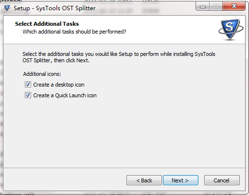 SysTools OST Splitter screenshot