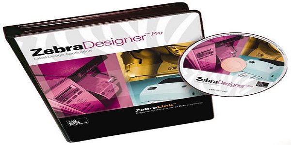 Screenshot of Zebra label editing and printing software (ZebraDesigner)