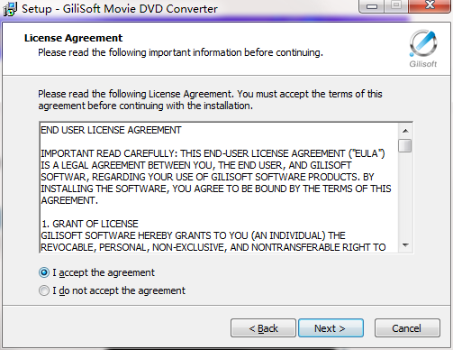 Gilisoft Movie DVD Converter screenshots