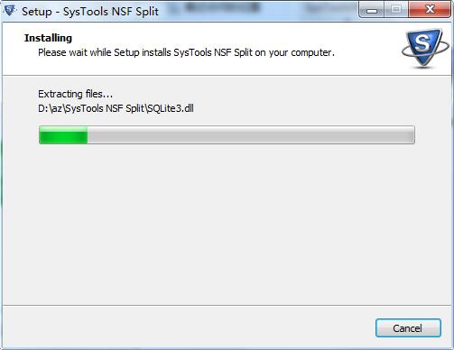 SysTools NSF Split screenshot