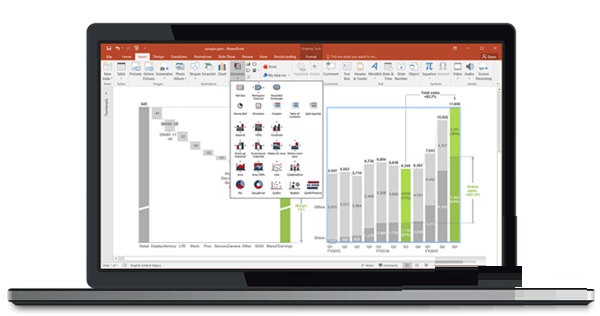 ThinkCell10.0 screenshot