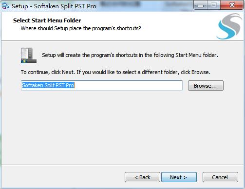 Softaken Split PST Pro screenshot