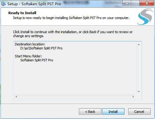 Softaken Split PST Pro screenshot
