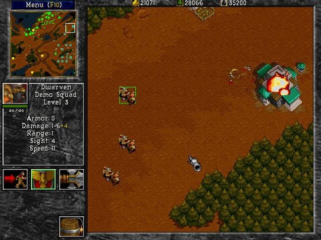 Warcraft 2 Dark Portal screenshot