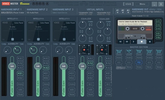 voicemeeter screenshot