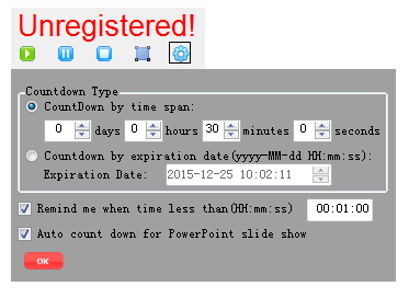 ppt countdown timer screenshot