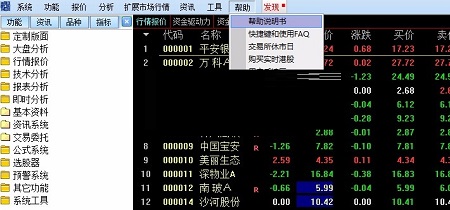 Screenshot of the integrated version of Guohai Securities Tongdaxin V6