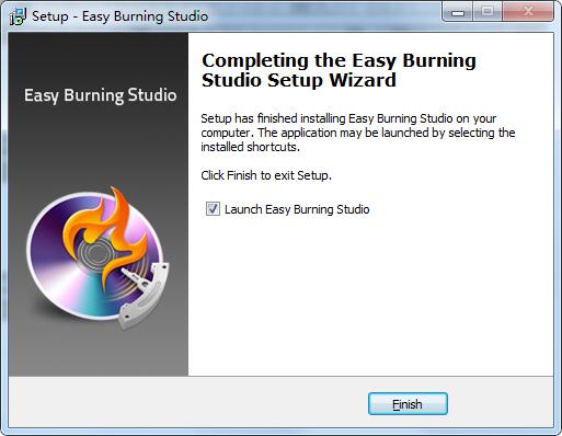 Screenshot of Easy Burning Studio