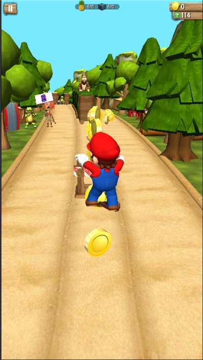 Mario wild escape screenshot