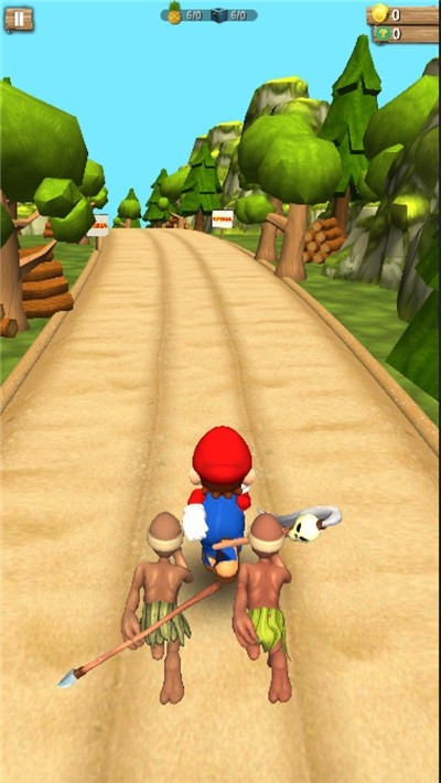 Mario wild escape screenshot