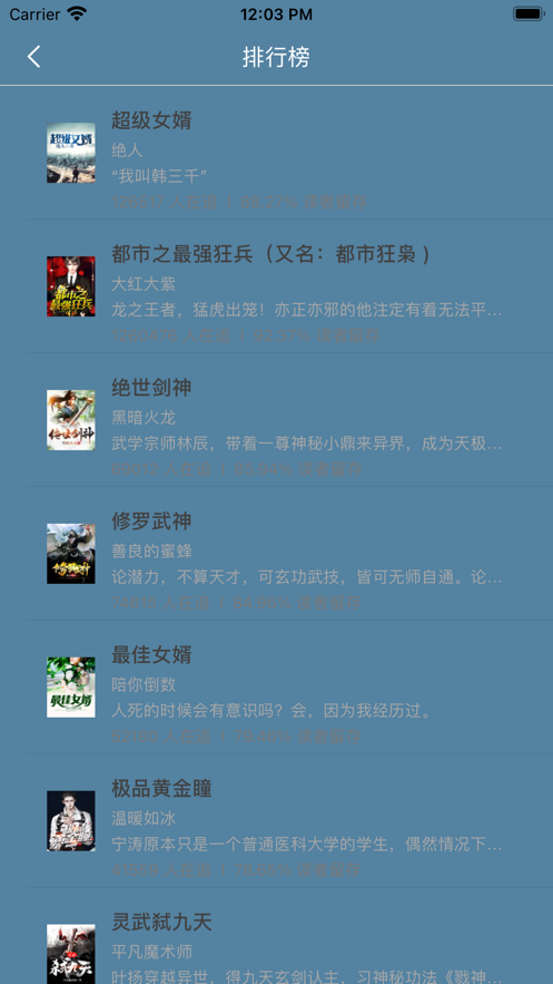 Screenshot of pen holder novel