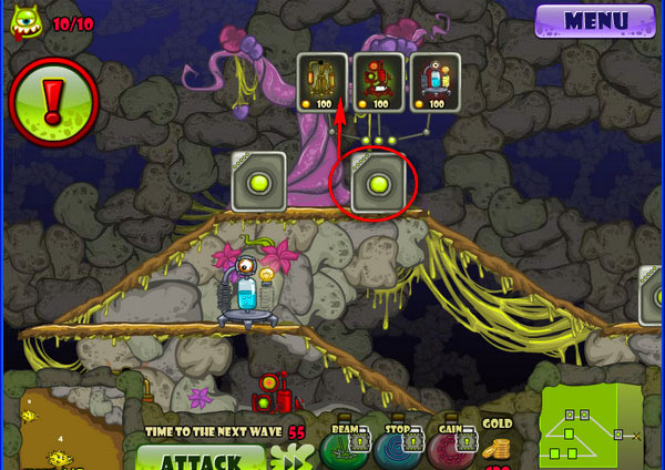 Monster tower defense screenshots