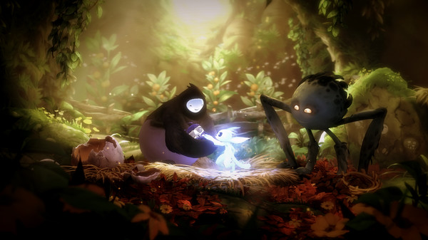 Screenshot of Ogi and Ghost Fire will