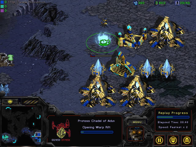 Screenshot of StarCraft Remake