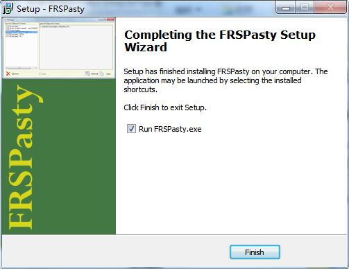 FRSPasty screenshot