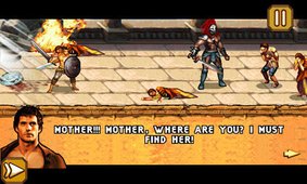 Screenshot of Shocking God of War