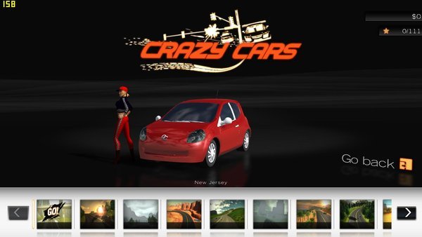 Crazy racing screenshot