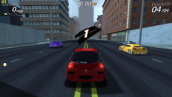 Crazy racing screenshot