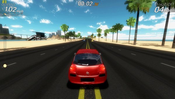 Crazy racing screenshot