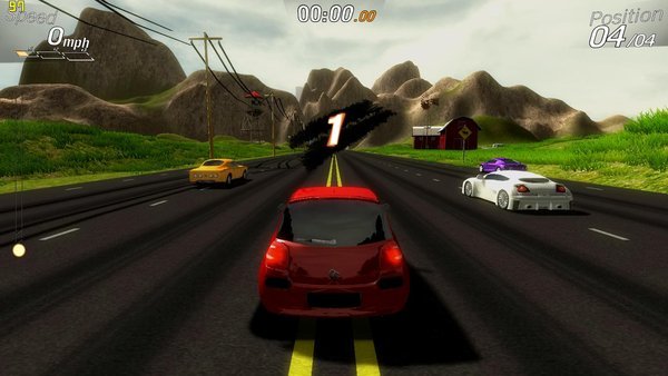 Crazy racing screenshot