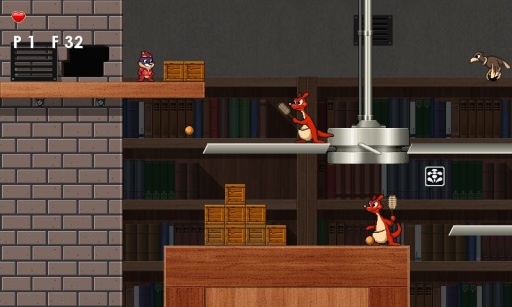 Screenshot of Squirrel War