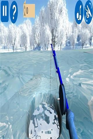 Winter fishing 3D screenshot