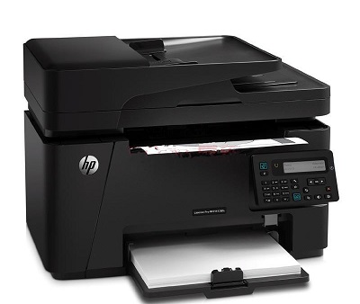 HP M128fn printer driver screenshot