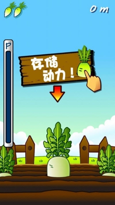 Big root radish rocket screenshot