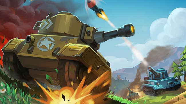 Tank battle screenshot