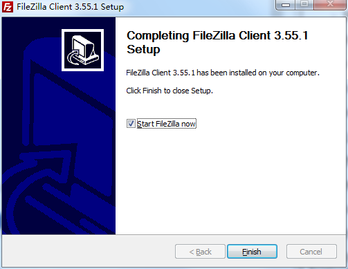 FileZilla screenshot