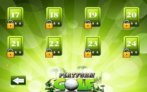 Platform golf screenshot