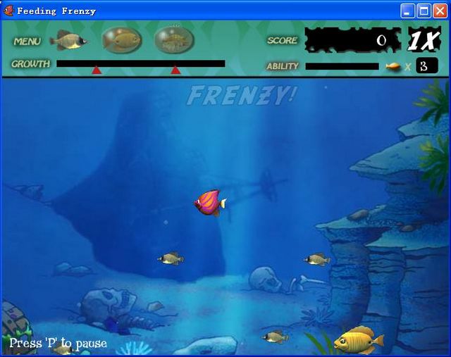 Screenshot of Big Fish Eat Single Machine Edition