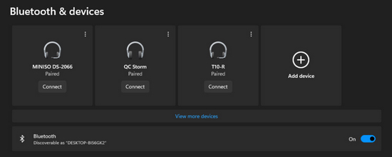 Windows11 Bluetooth driver
