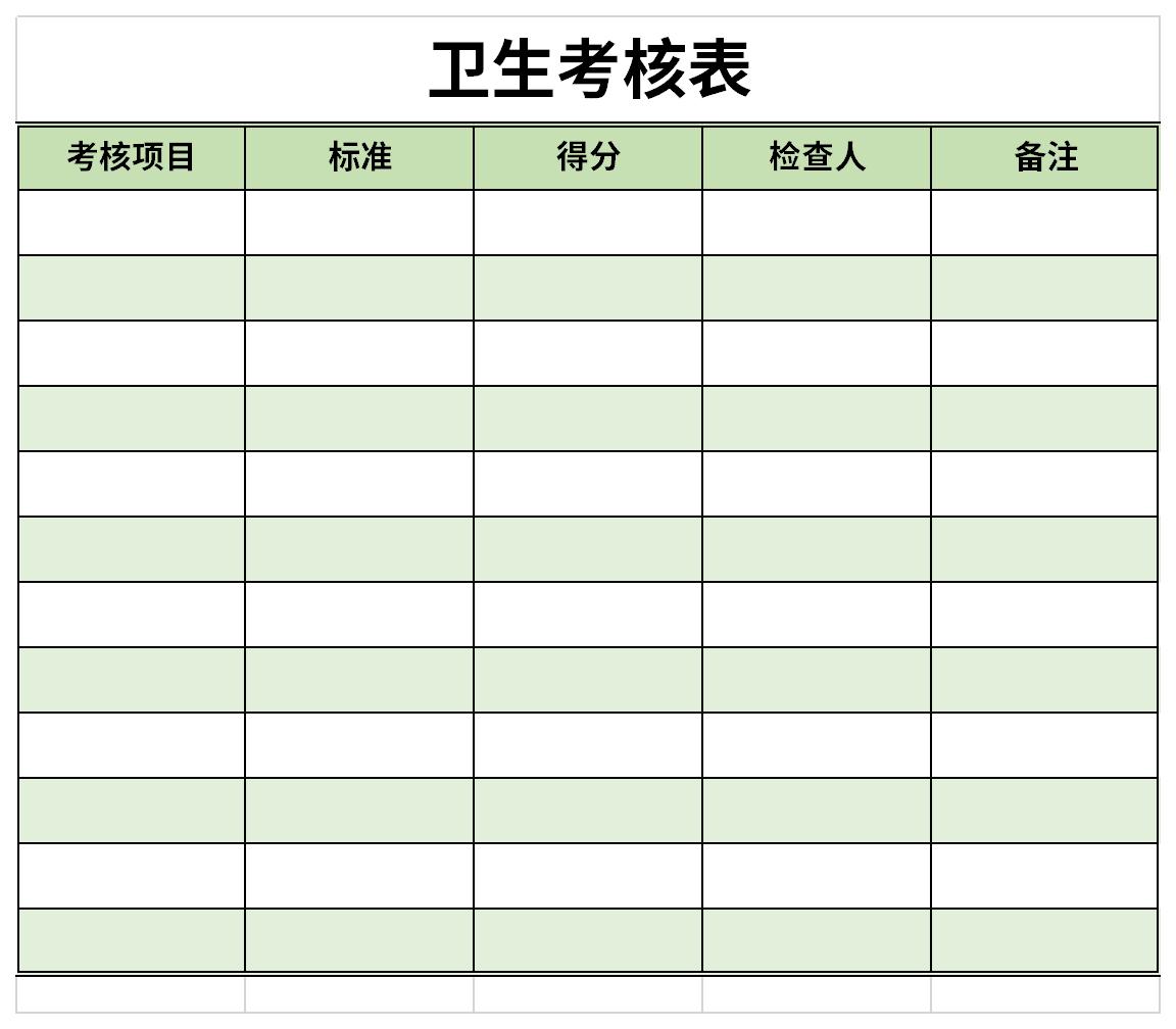 Screenshot of health assessment form