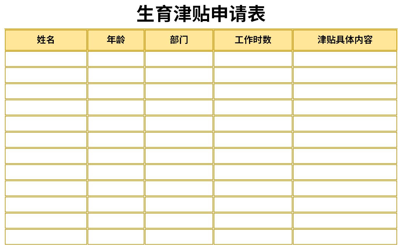 Screenshot of maternity allowance application form