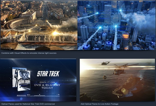 OpticalFlares screenshot