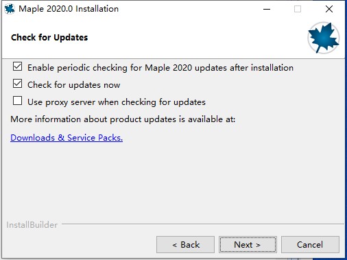 Maple 2020 screenshots