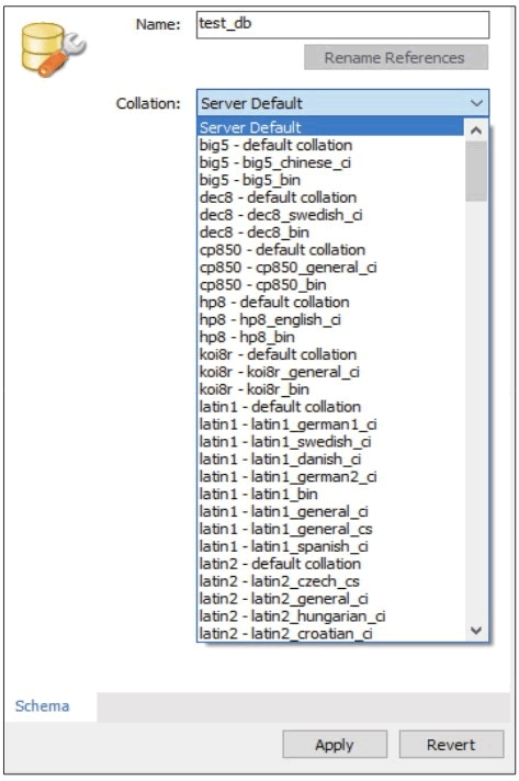 MySQL Workbench screenshot