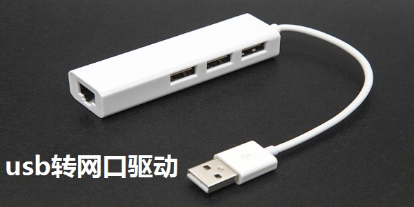 USB to network port driver screenshot