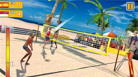 Beach volleyball 3D screenshot