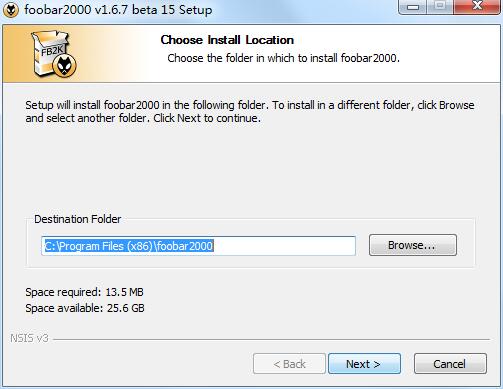 foobar2000 screenshot