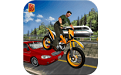 Bicycle motorcycle stunts game section LOGO