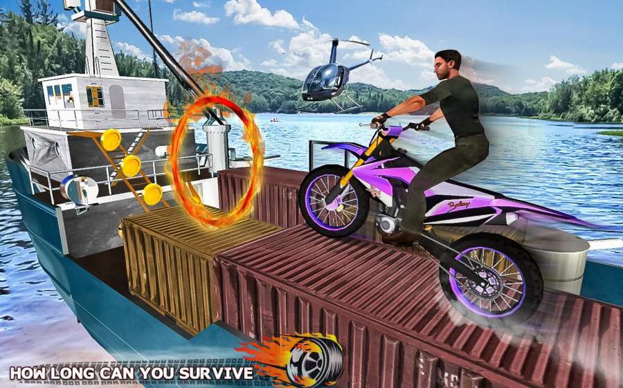 Screenshot of Bicycle Motorcycle Struggle Games