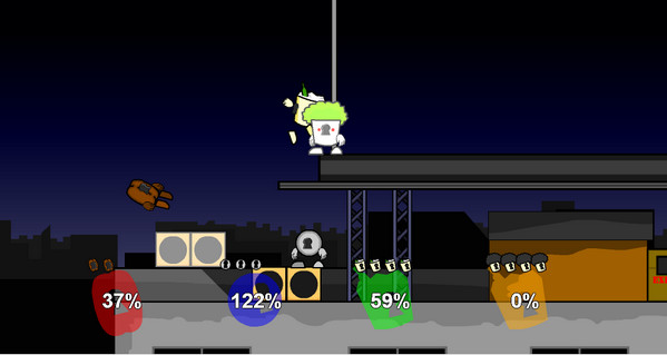 Screenshot of Crazy Little Man Fighting